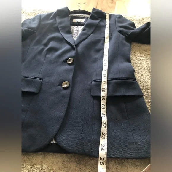 Southern Tide Navy Textured Blazer - Picture 10 of 14
